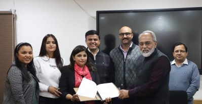 Lt. Col. R.K Mendiratta Memorial Award for Excellence in Academics by Madhu Sharma