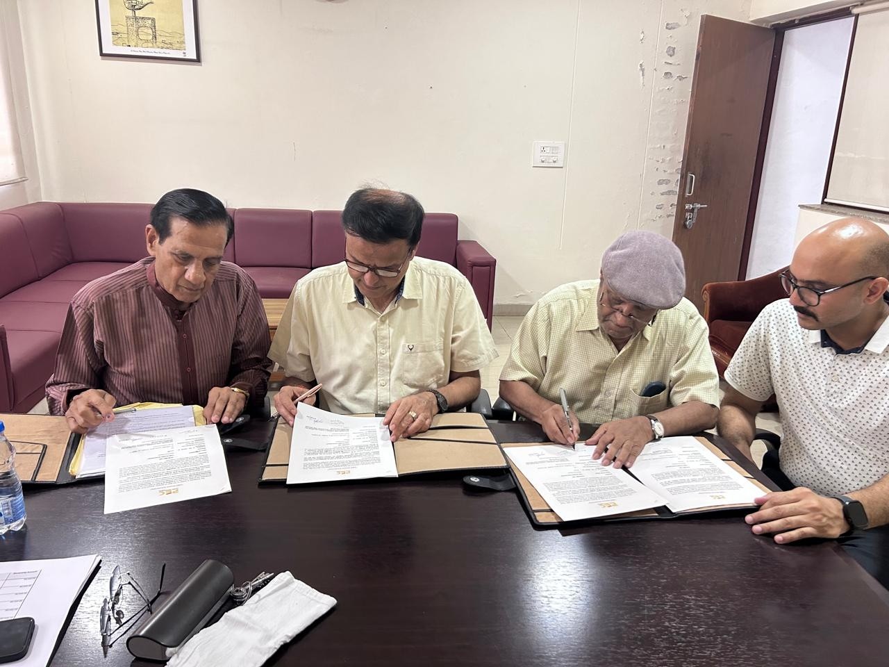 Memorable MoU Signing Between PEC & batch of 1965 at PEC: Scholarships for Outstanding Boy and Girl Students