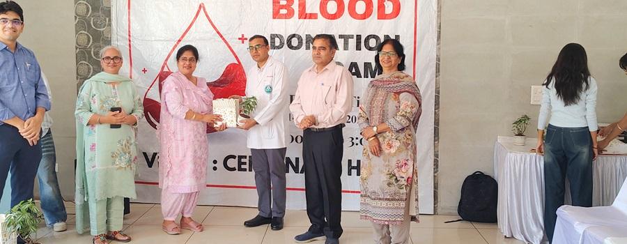 NSS Unit of Punjab Engineering College Organises Blood Donation Camp in Collaboration with PGIMER