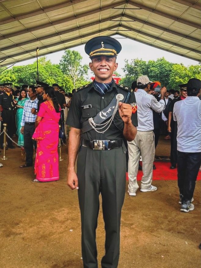 A Proud Achievement for PEC NCC: Adarsh Mandloi Commissioned as Lieutenant